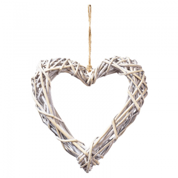 Herz aus Rattan (30 cm)